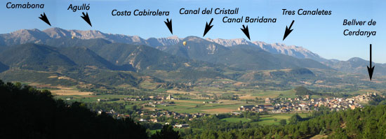 Serralada del Cadí Serralada del Cadí
