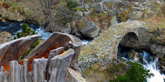Pont al costat del camí vell de Núria Pont al costat del camí vell de Núria